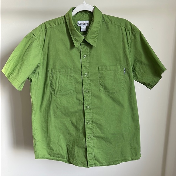 Carhartt Other - Carhartt Men's Green Short Sleeve Shirt